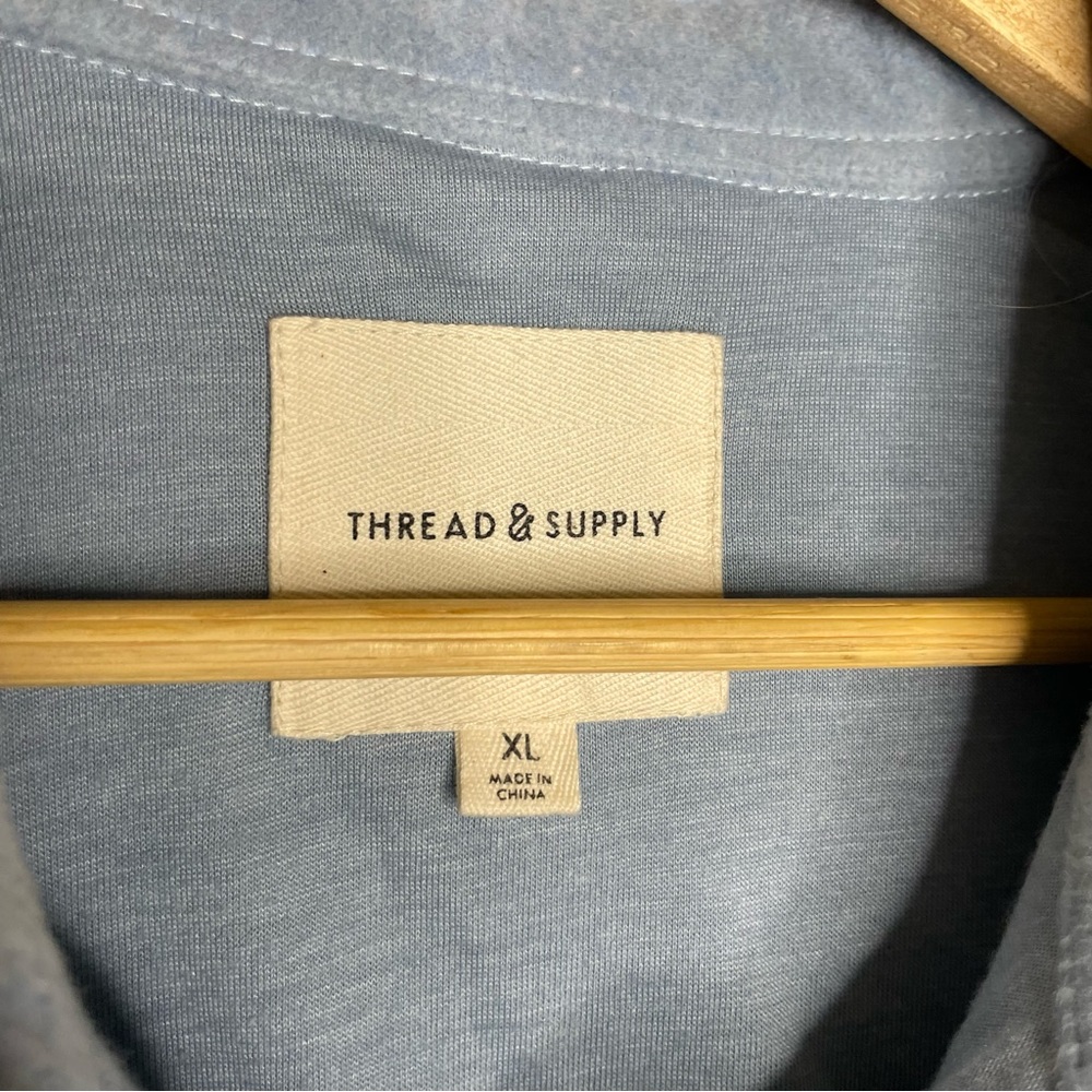 thread & supply Blue Shacket - Picture 4 of 5